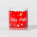 Caneca de Natal RED Boneco de Neve