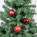 Conjunto de 16 Bolas de Natal Vermelhas D6cm