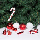 Conjunto de Bolas e Enfeites de Natal com 30 Peças