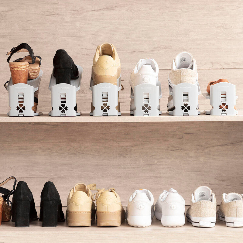 Organizador de Sapatos Ajustável Sholzzer InnovaGoods® (6 Unidades)