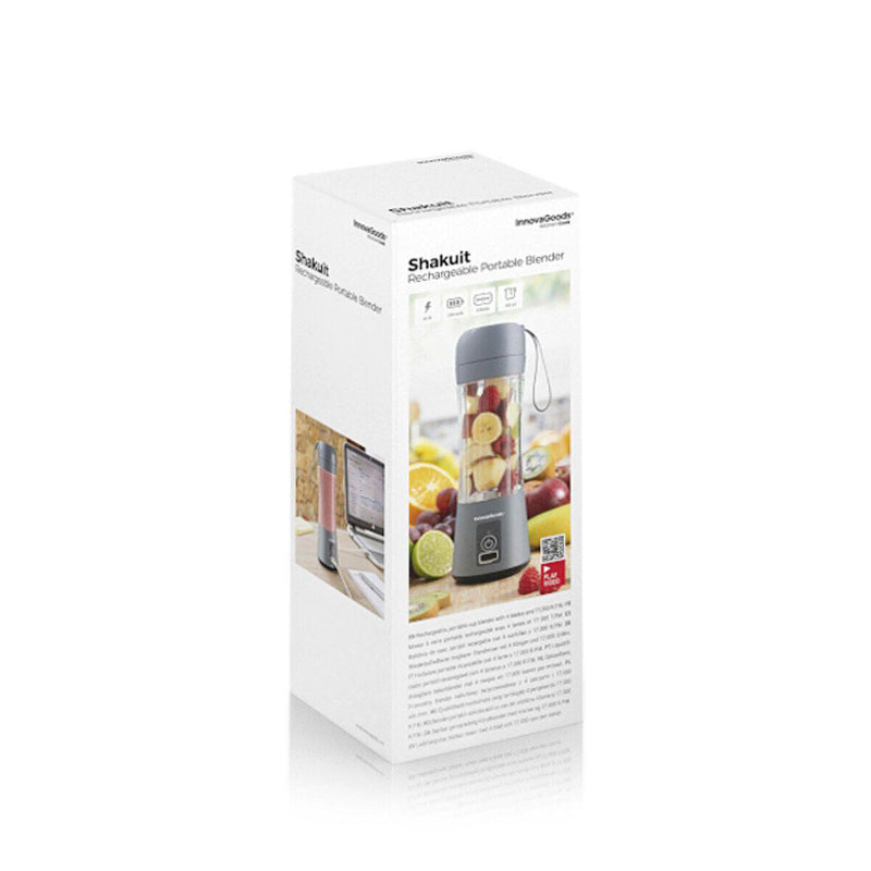 Batidora de Vaso Portátil Recárregavel Shakuit InnovaGoods®