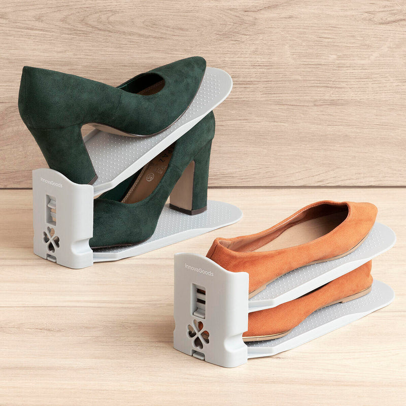 Organizador de Sapatos Ajustável Sholzzer InnovaGoods® (6 Unidades)
