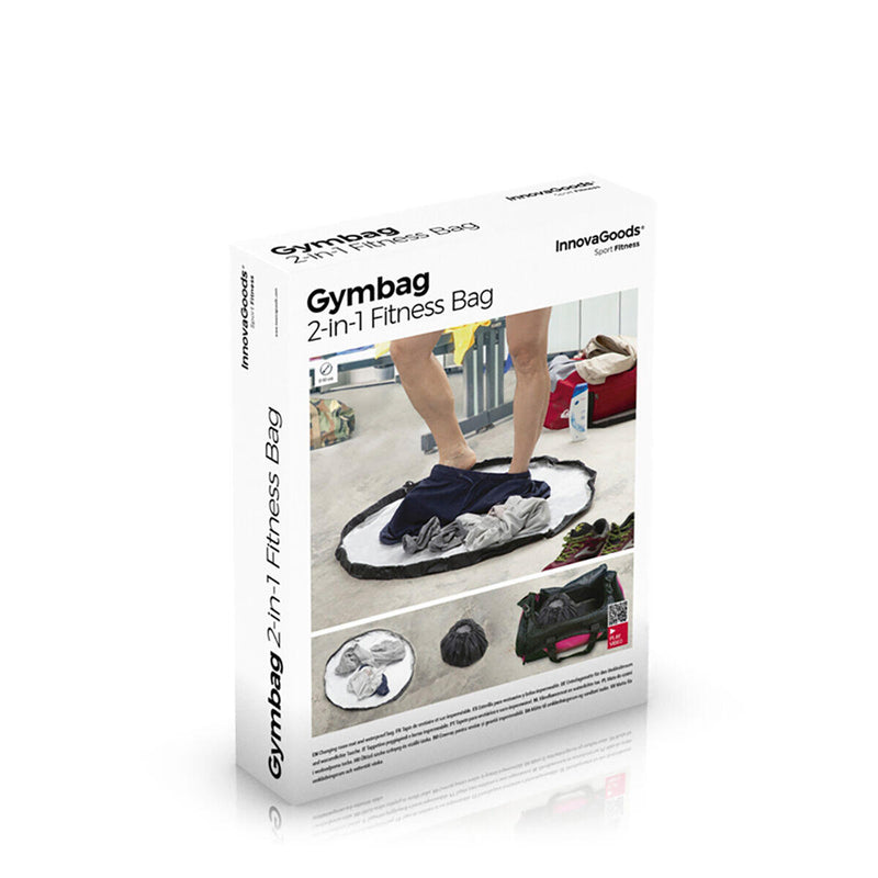 Esteira para Vestuário e Bolsa Impermeável 2 em 1 Gymbag InnovaGoods®
