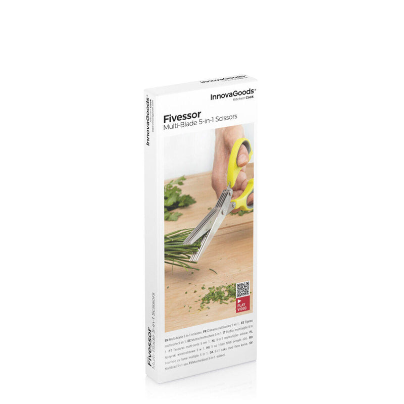 Tijeras de Cocina Multicorte 5 en 1 Fivessor InnovaGoods®
