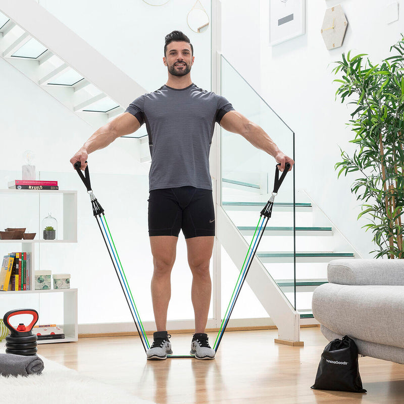 Set de Bandas de Resistência Tribainer InnovaGoods® – 3 Unidades
