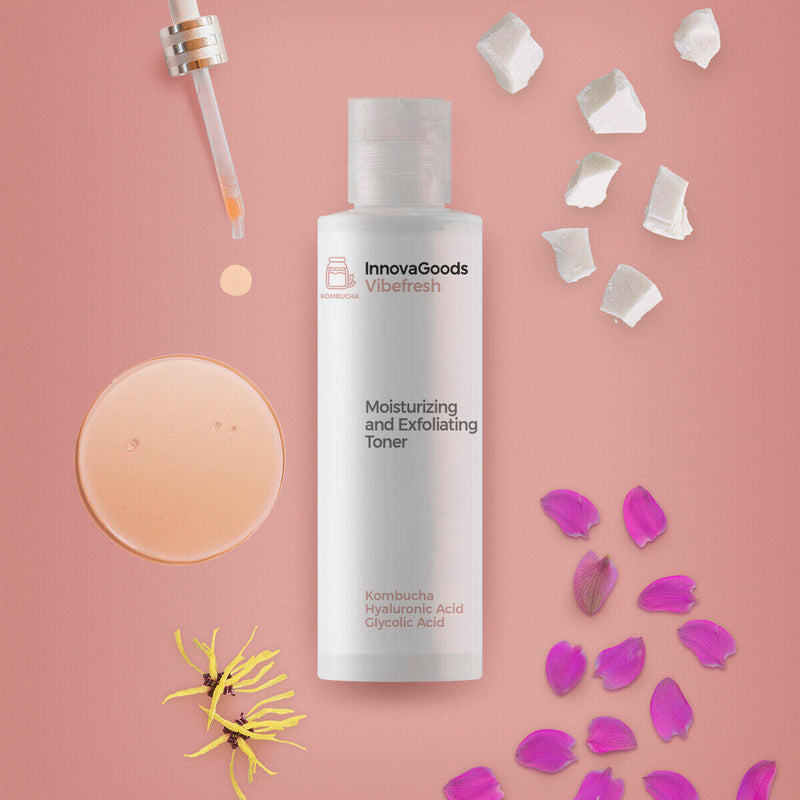 Tónico Facial Hidratante e Esfoliante Kombucha Vibefresh InnovaGoods®150 ml