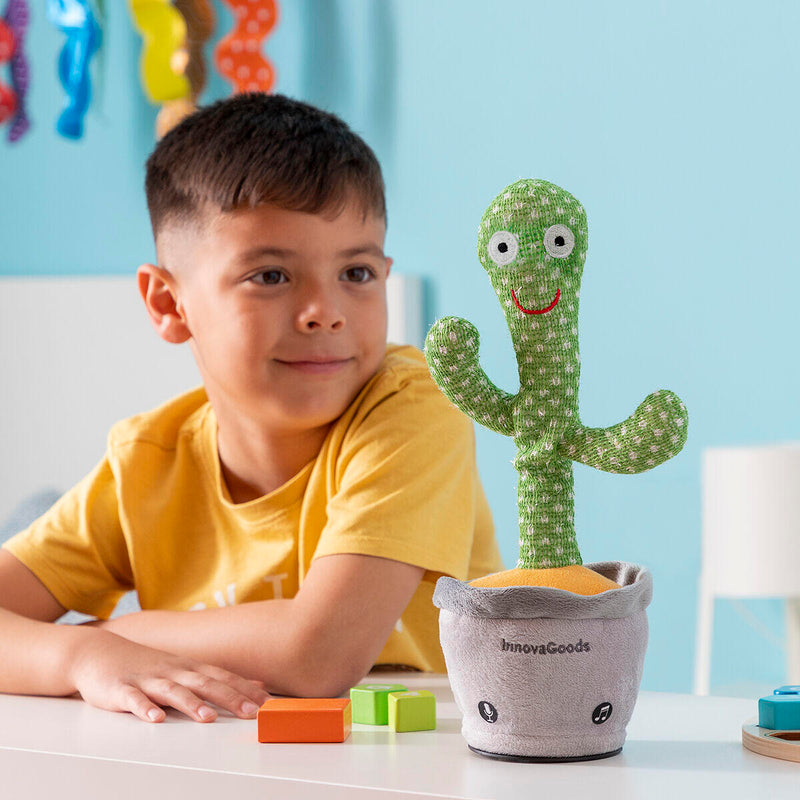 Cato Dançarino e Falante Recarregável com Música e LED Multicolorido Cacxi InnovaGoods®