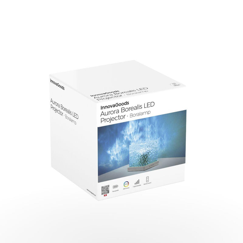 Projetor LED de Auroras Boreais Recarregável Boralamp InnovaGoods®