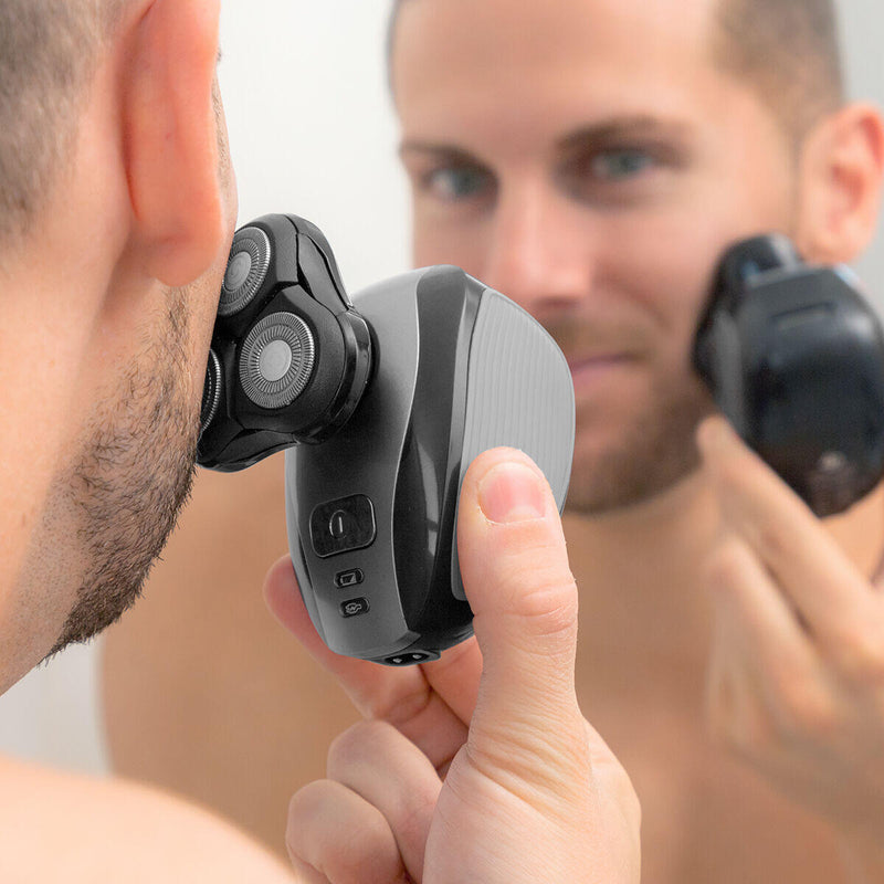 Máquina de Barbear Recarregável Ergonómica Multifunções 5 em 1 Shavestyler InnovaGoods®