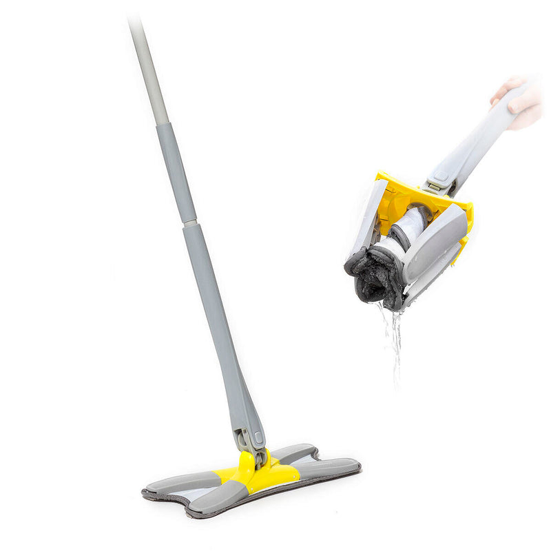 Mopa Rotativa de Microfibra Autoespremedora Tipo X Twop InnovaGoods®