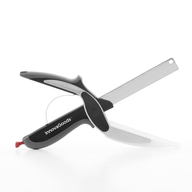 Tesoura-Faca com Mini Tábua de Cortar Integrada Scible InnovaGoods®