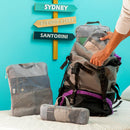 Bolsas Organizadoras de Compressão para Malas Compakube InnovaGoods – 4 Peças