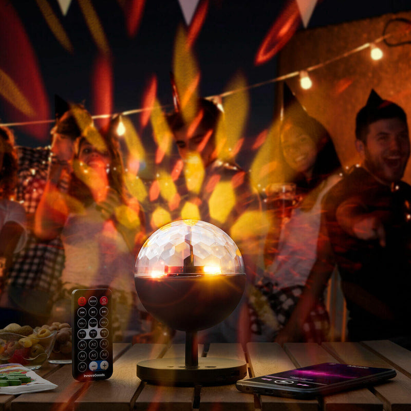 Projetor LED Recarregável com Altifalante Istarlyt InnovaGoods®