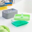 Dispensador de Sabão 2 em 1 para Lava-Louça Pushoap InnovaGoods