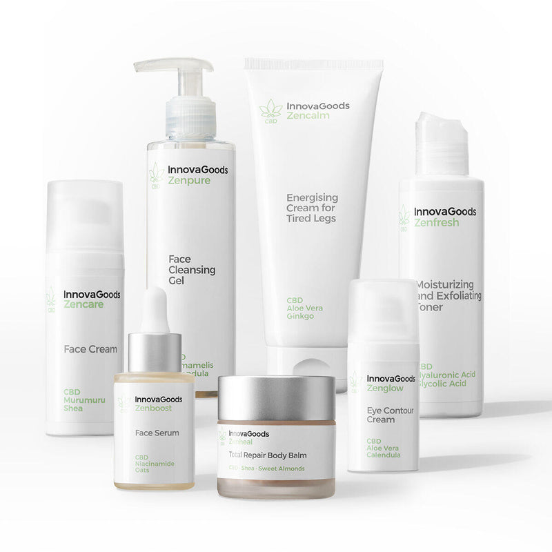 Pack de Rotina Facial e Corporal CBD InnovaGoods®