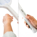 Raquete Elétrica Mata-Insetos Recarregável com Luz UV 2 em 1 Elecfly InnovaGoods®