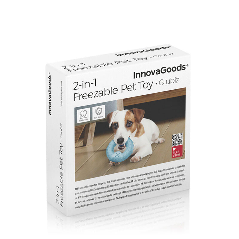 Brinquedo Mordedor Congelável para Animais de Estimação 2 em 1 Glubiz InnovaGoods®