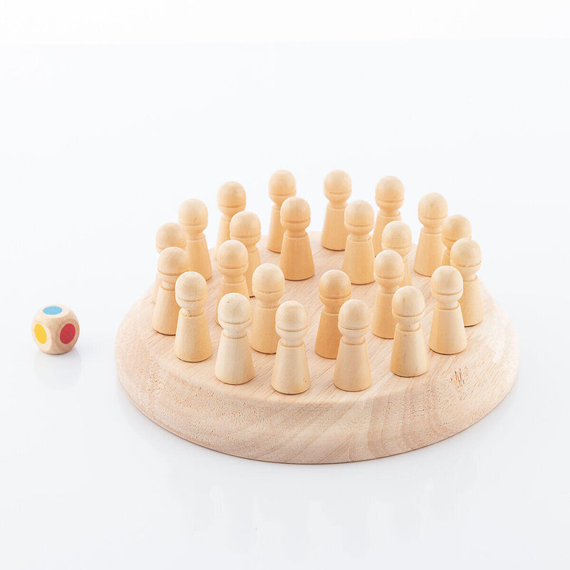 Ajedrez de Memoria de Madera Taeda InnovaGoods® – 26 Piezas
