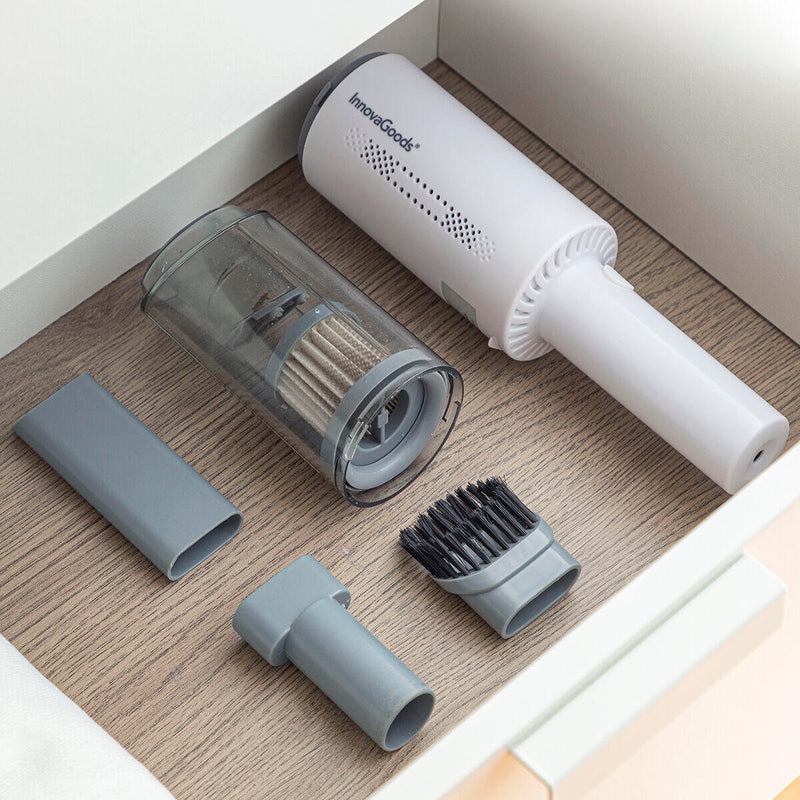 Aspirador de Mão Recárregavel com 3 Acessórios Hancuum InnovaGoods®