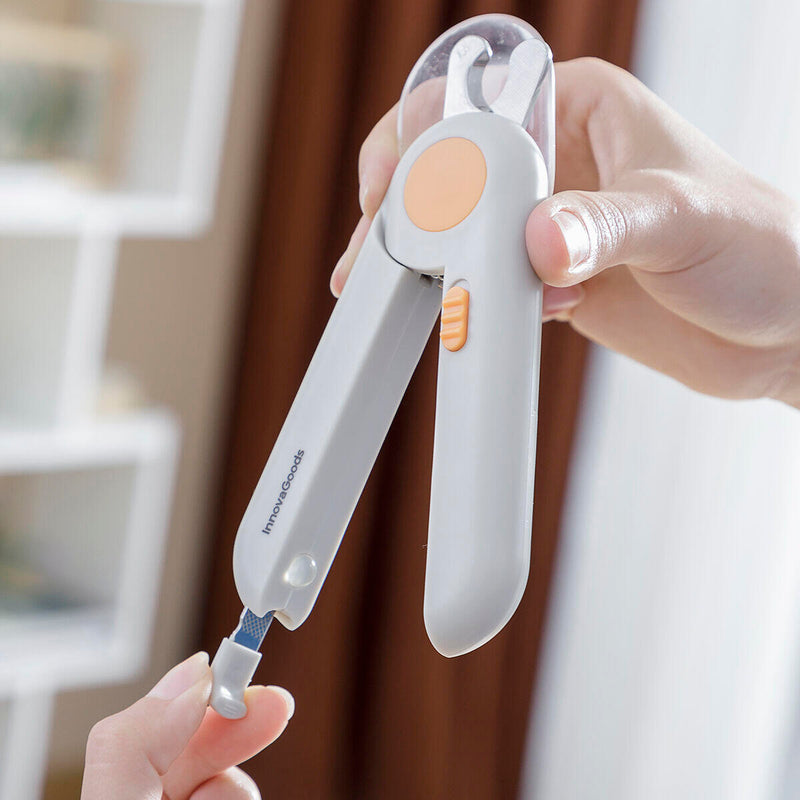 Cortador de Unhas com LED para Animais de Estimação Clipet InnovaGoods®