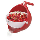 Escorredor Giratório de Dupla Camada – Prático e Funcional