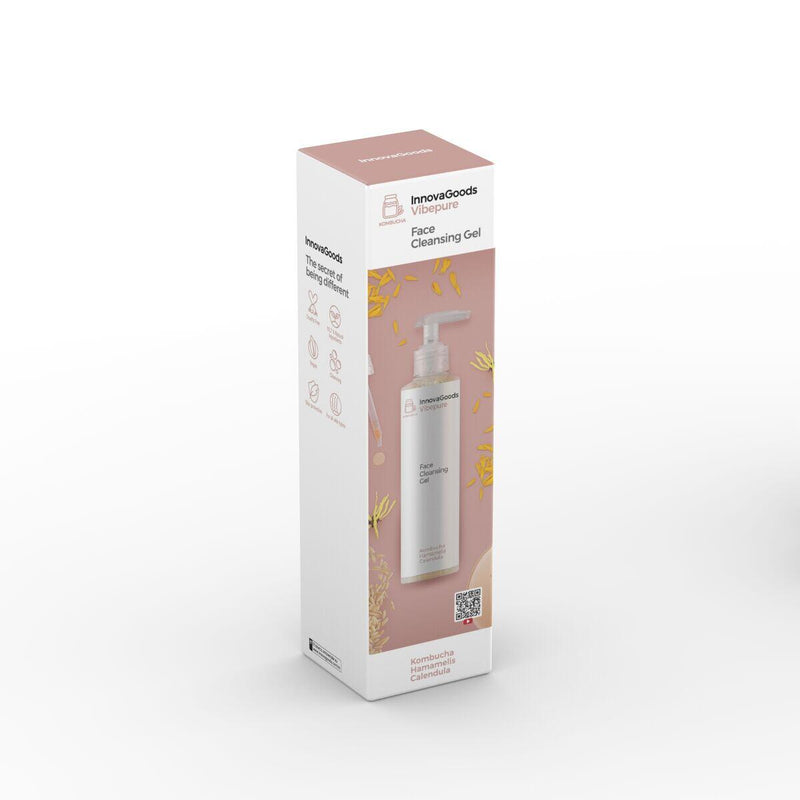 Gel de Limpeza Facial Kombucha Vibepure InnovaGoods® 200 ml